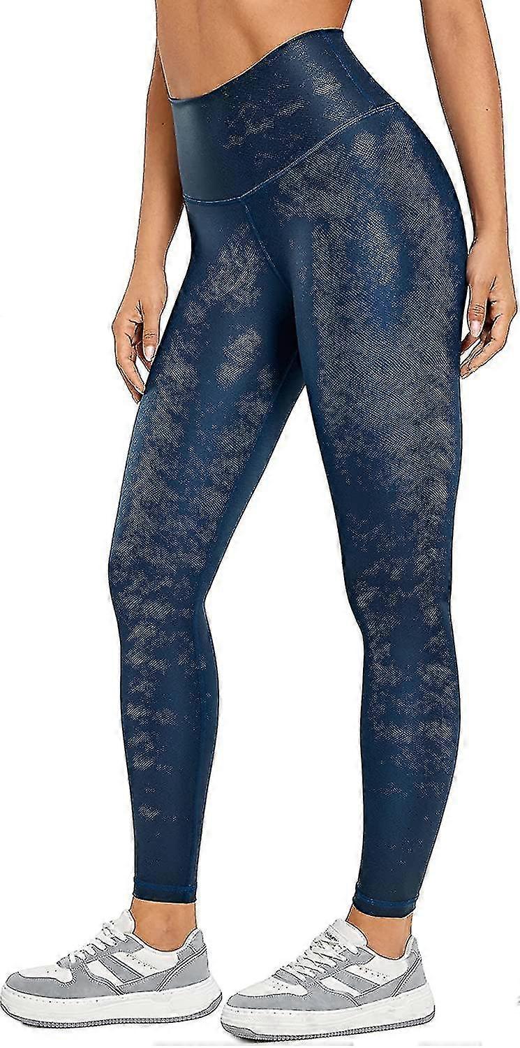 Matte műbőr leggings nőknek 25'' - Magas derekú sztreccsbőr nadrág S-3XL