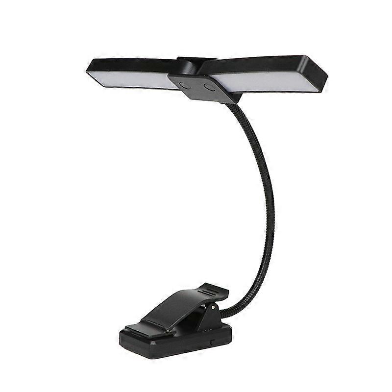 14 Warm White LED Rechargeable Reading Light, 18 Light Charging Display 3 Color Temperature 9 Wiring