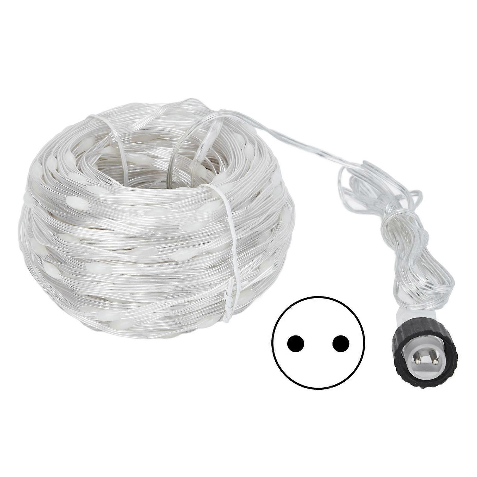 LED String Light 400LED Copper Wire String Light with 8 Lighting Modes for Indoor Outdoor Christmas Decoration 100240VEU Plug