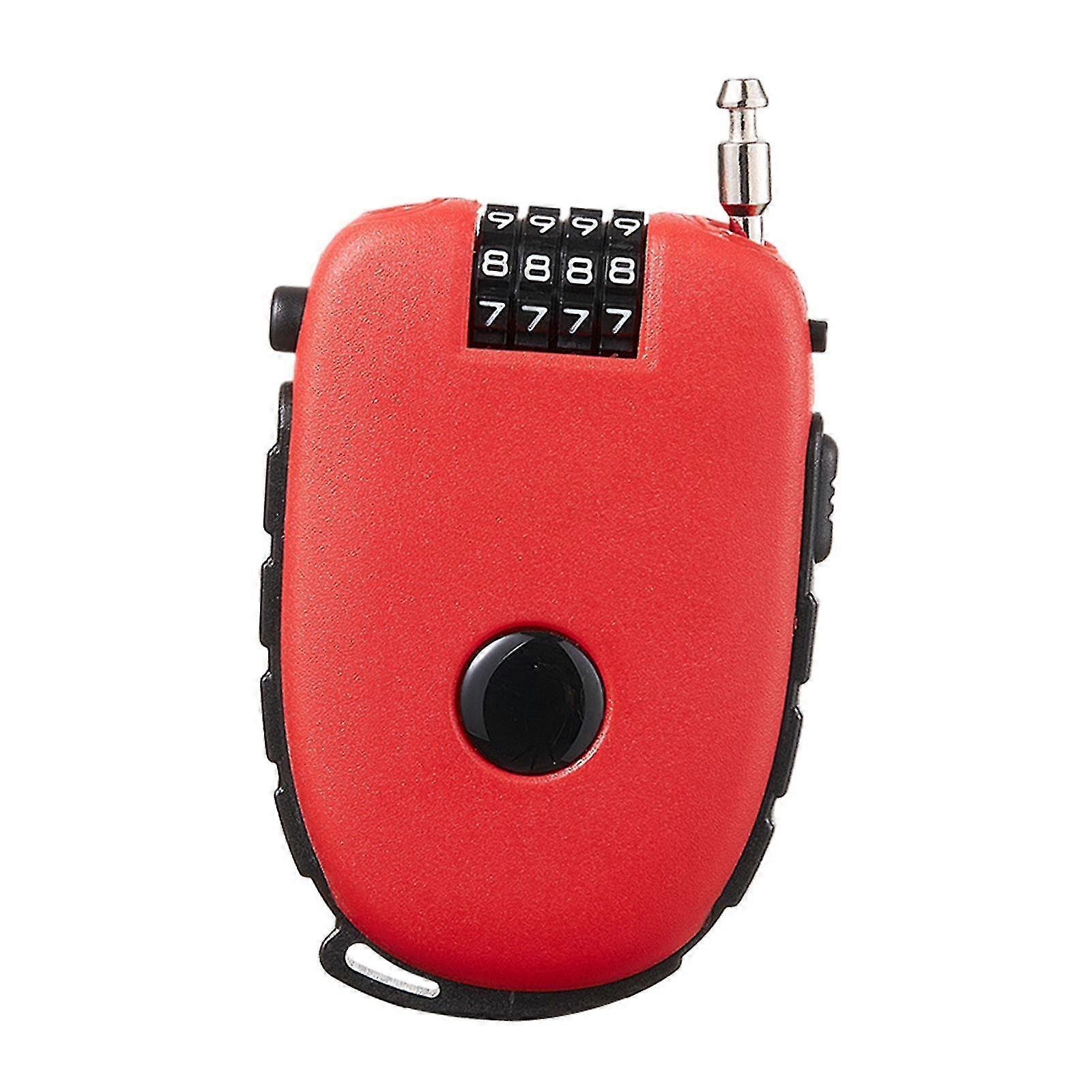 Adjustable Cable Bicycle Locks, Combination Lock, Parts, Portable, Multipurpose