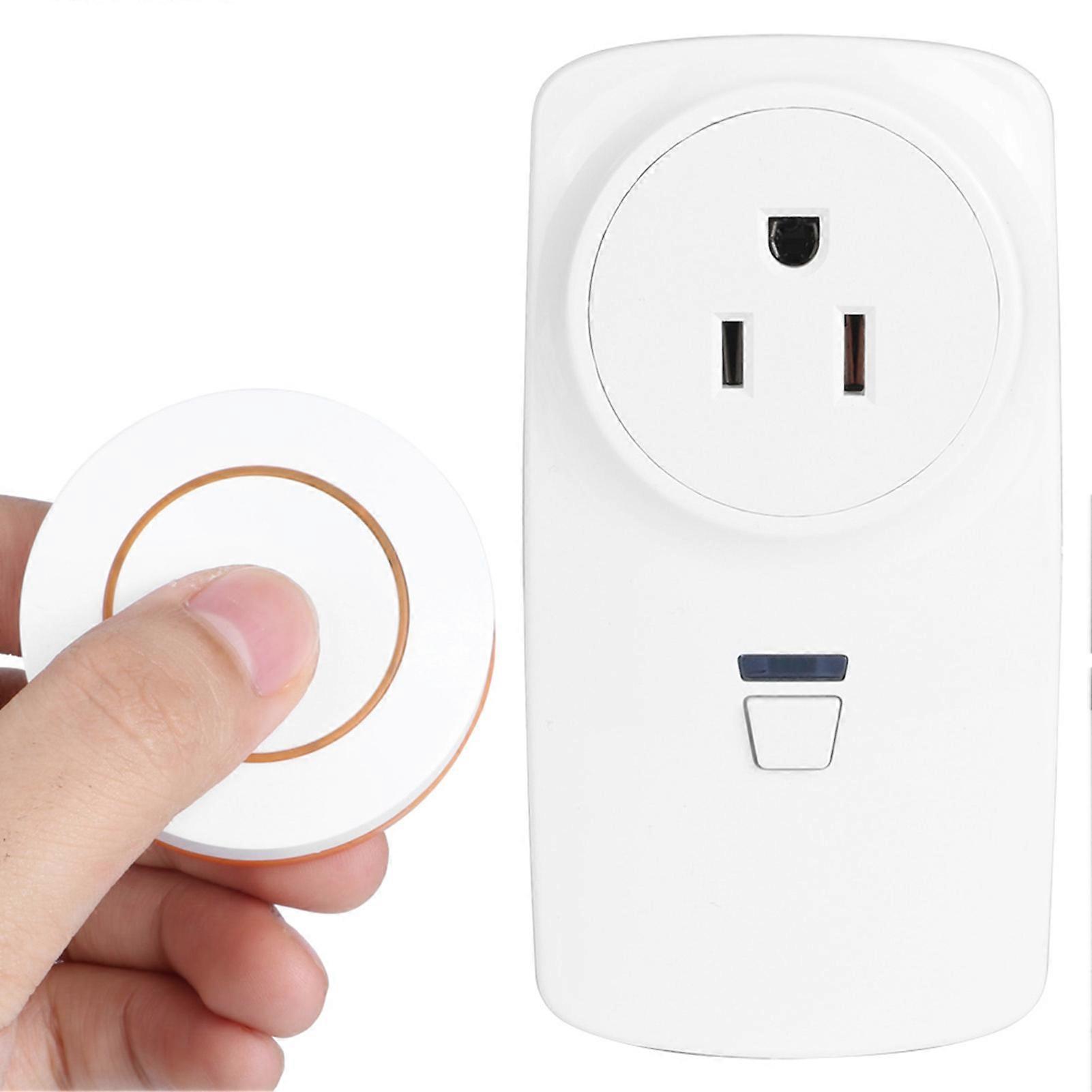 Wireless Power Outlet Remote Control Socket 2-Way US Plug 250V