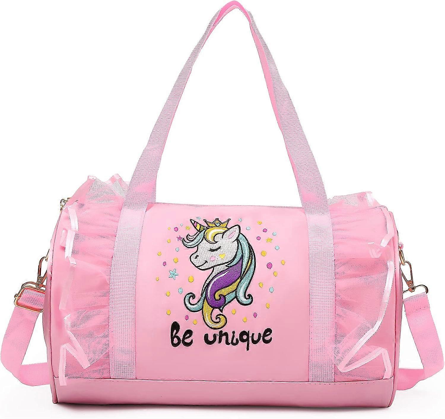 Cute Ballet Dance Backpack Tutu Dress Dance Bag with Key Chain Girls