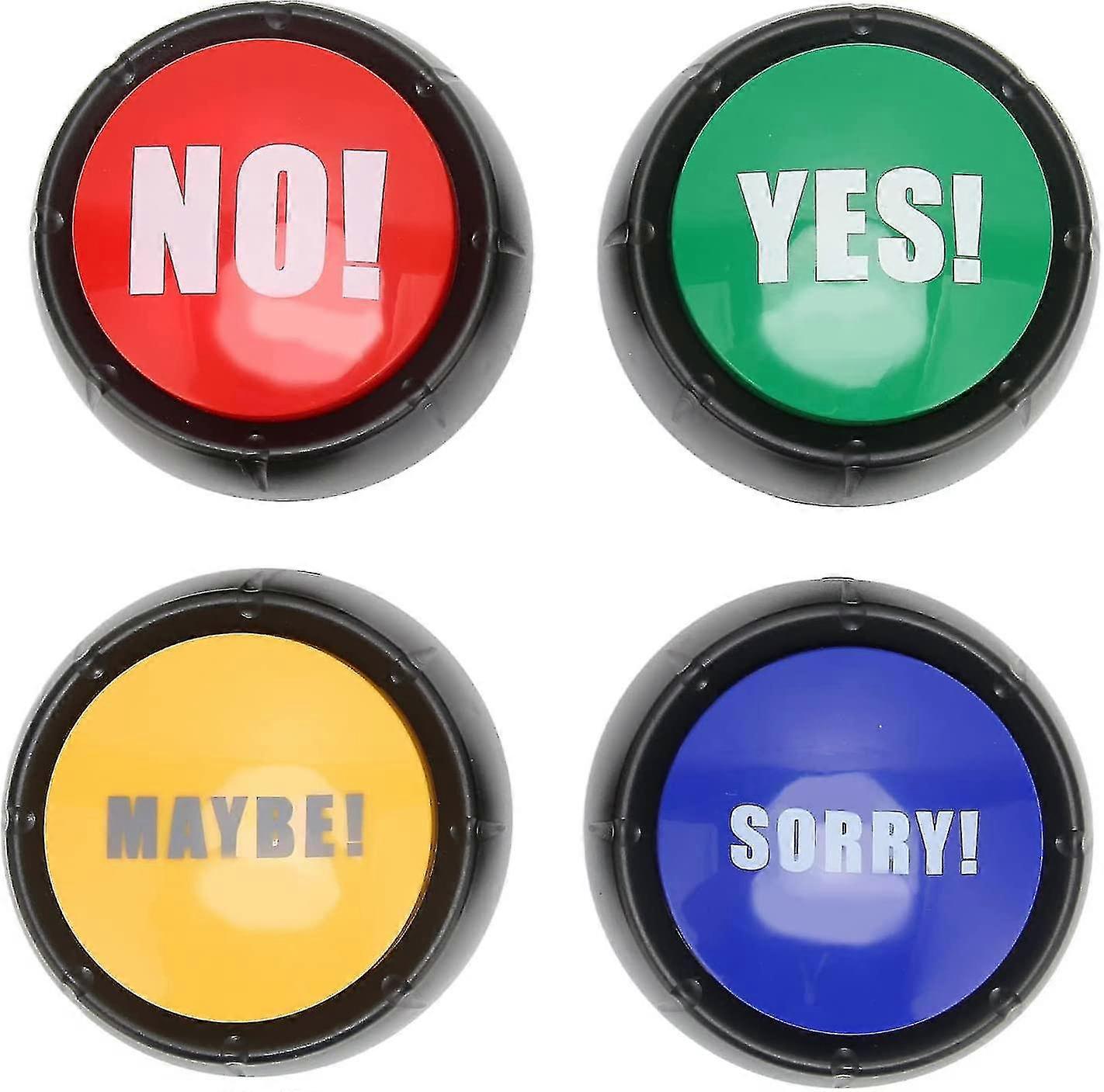 4pcs S Cat Dog Buttons For Communicat, Button For Pets