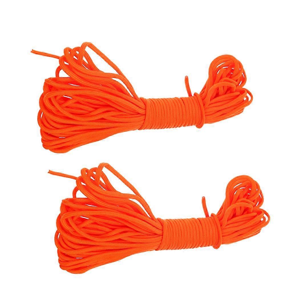 2x Reflective Float Water Life Saving Rope Float Line Diving Snorkeling 30m