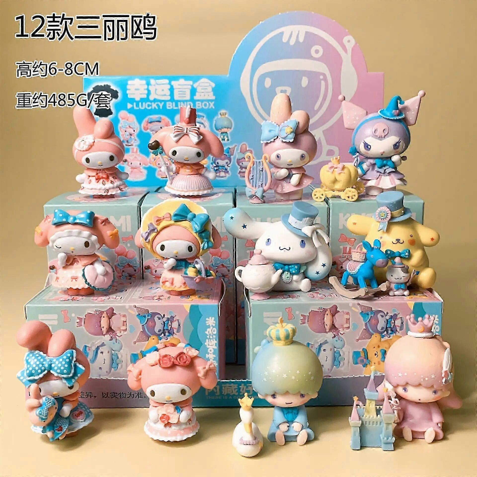 Kawaii Sanrio Blind Box Kuromi Melody Cinnamoroll Cute Doll
