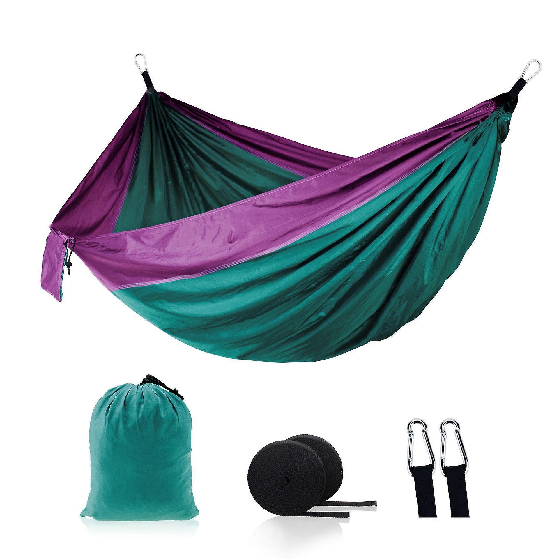 Camping Hammock Double & Single Portable Hammocks With 2 Tree Straps,portable