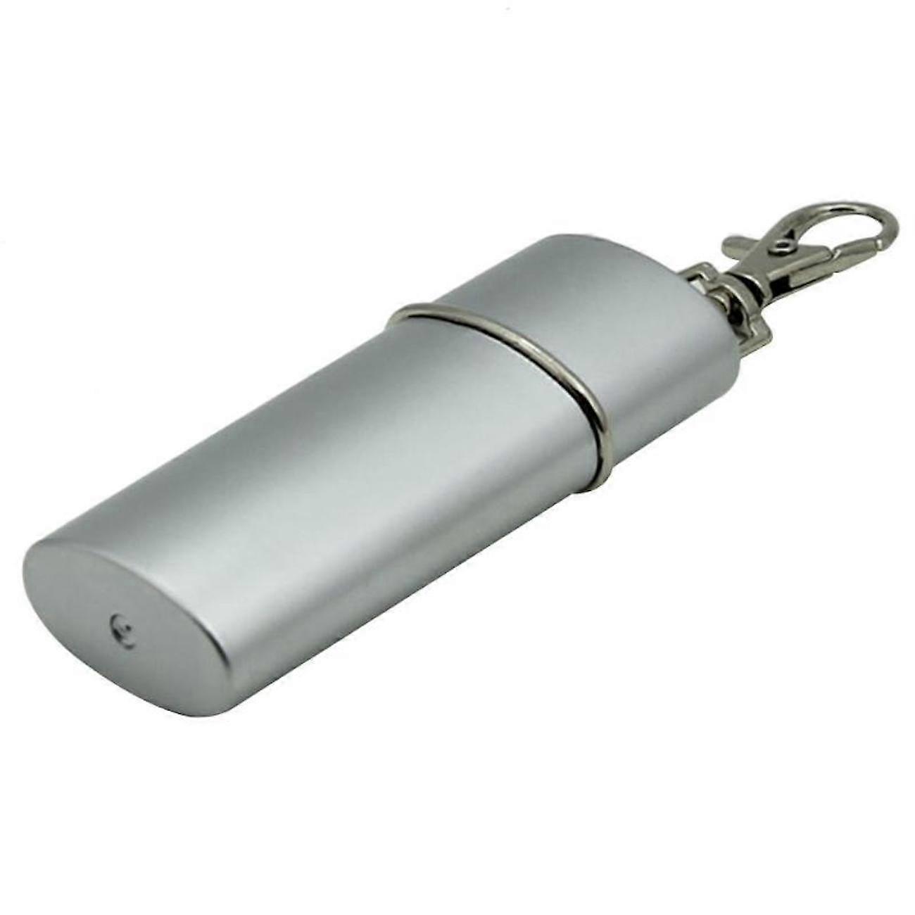 Creative Portable Mini Ashtray Simple ABS Cigarette Ash Holder Pocket Smoking Ash Tray with Lid Keychain