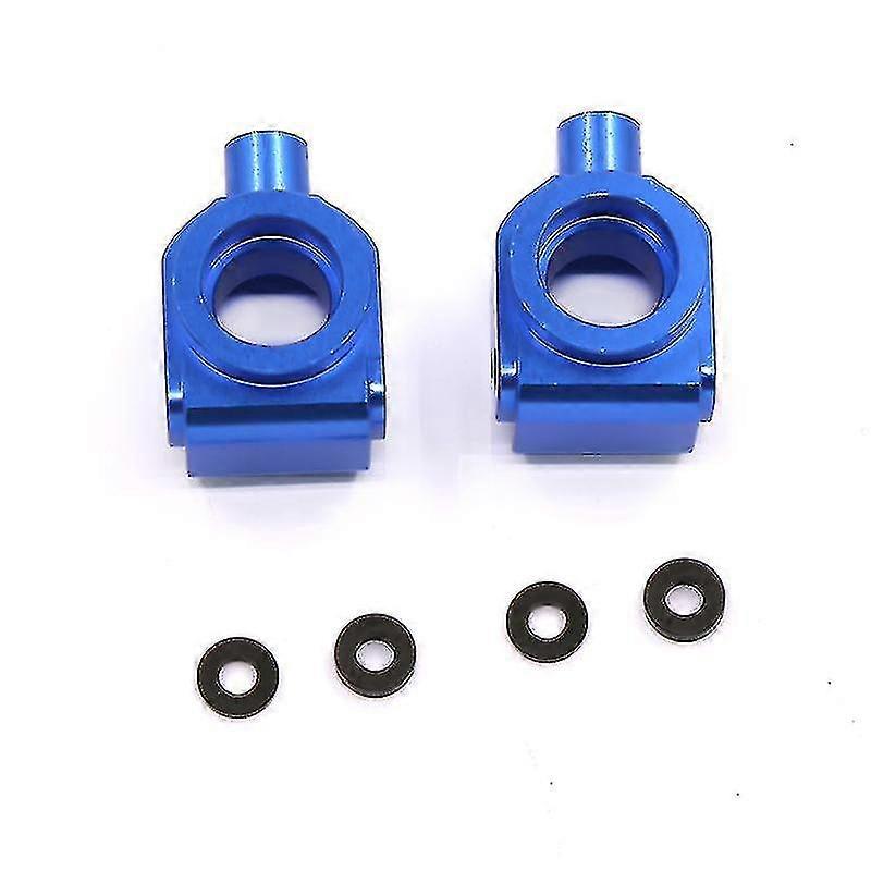 2pcs Aluminum Alloy Rear Wheel Axle Carrier Rear Axle Seat,dark Blue