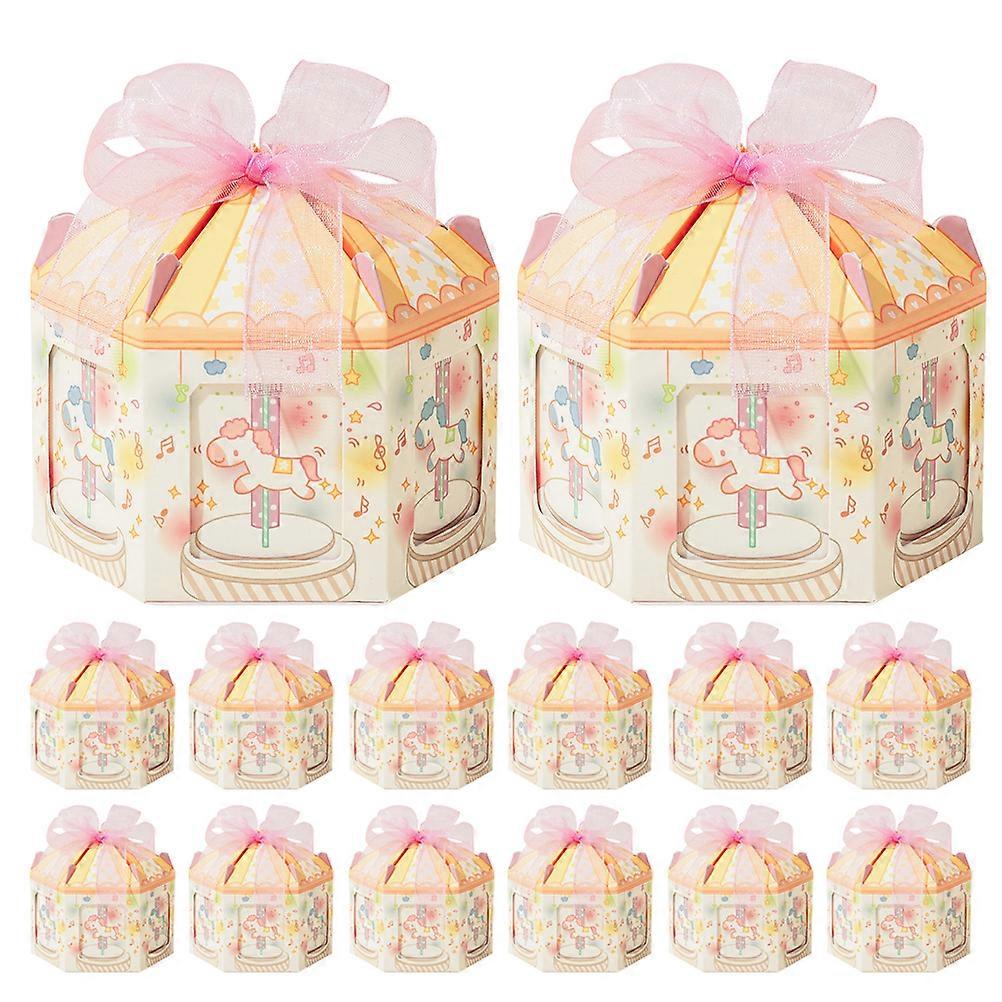 50Pcs Candy Wrapping Boxes Candy Pack Boxes Candy Boxes Party Favors for Wedding