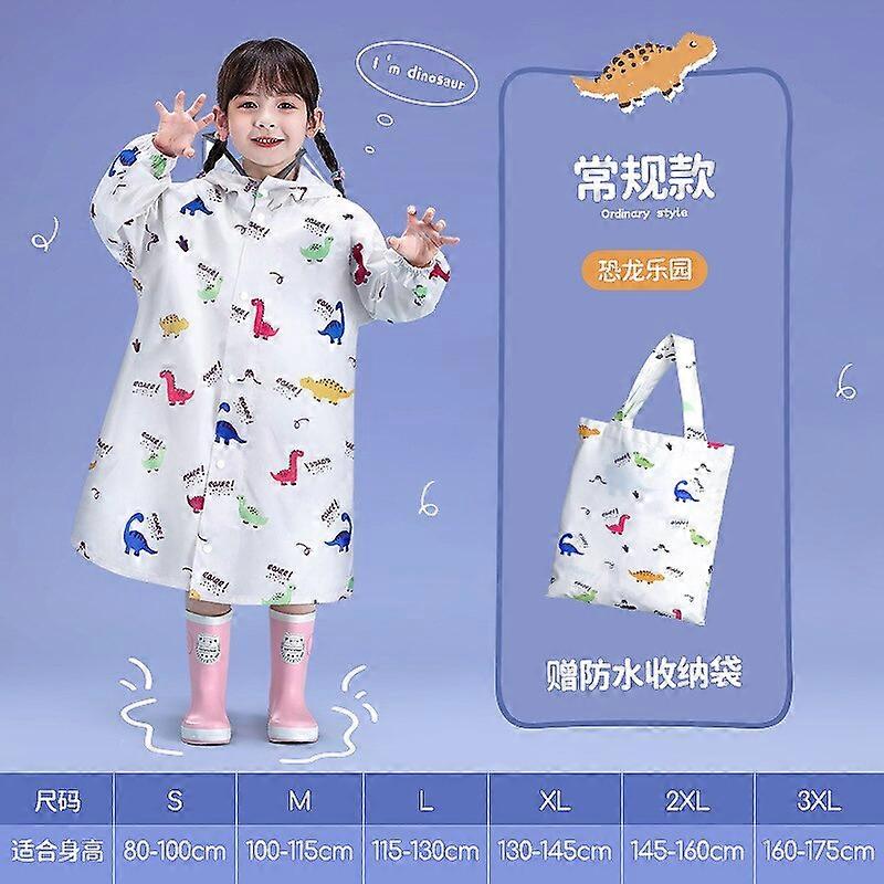 Cartoon Children's Raincoat Boys and Girls Kindergarten Primary School Boys and Girls Waterproof Raincoat  Rain Suits