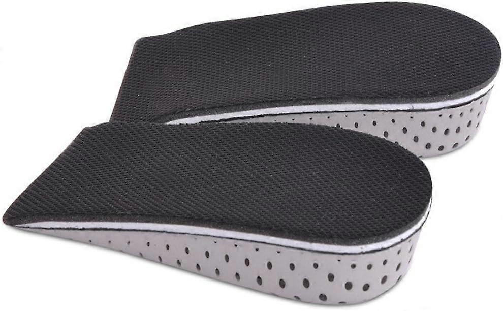 Memory foam invisible height increasing insoles