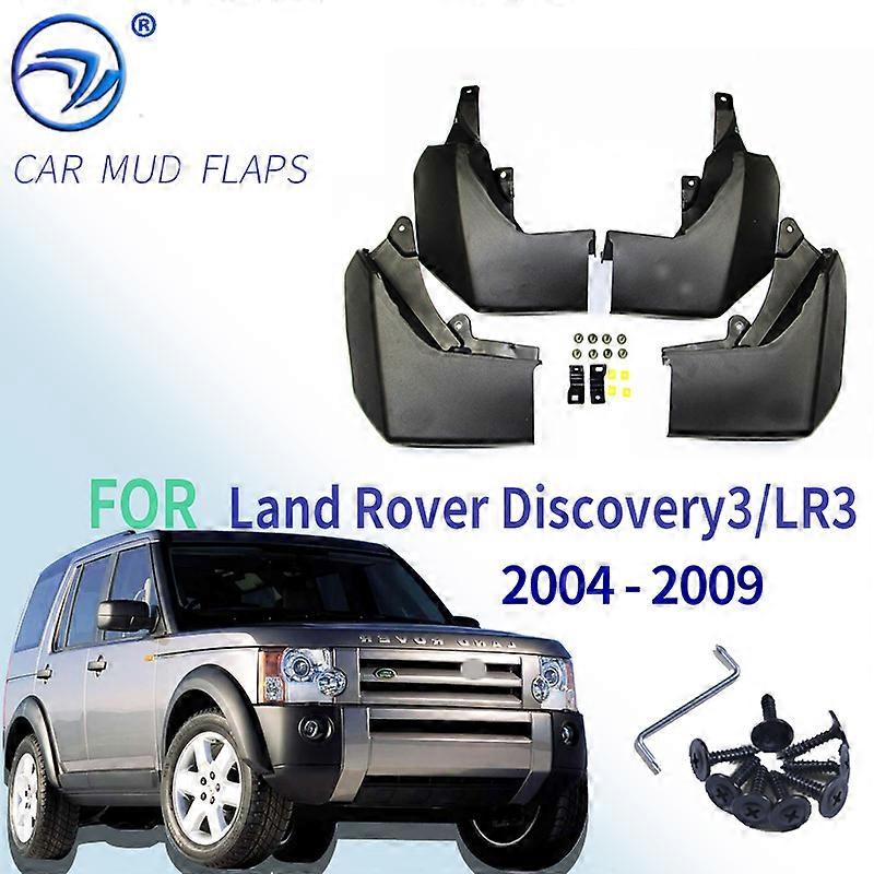 FIT FOR LAND ROVER DISCOVERY 3 2004 2005 2006 2007 2008 LR3 MUDFLAPS MUD FLAP SPLASH GUARD MUDGUARDS FENDER ACCESSORIES