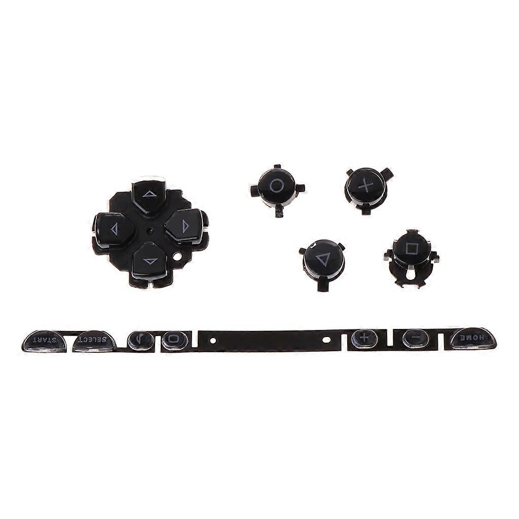 New Control Left Right Home Start Keypad Set Buttons Kit Replacement for PSP1000