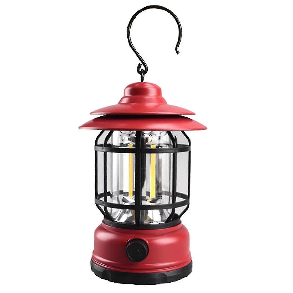 Outdoor Multi-Function Horselight Led Strong Light Camping Light Emergency Tent Light Red