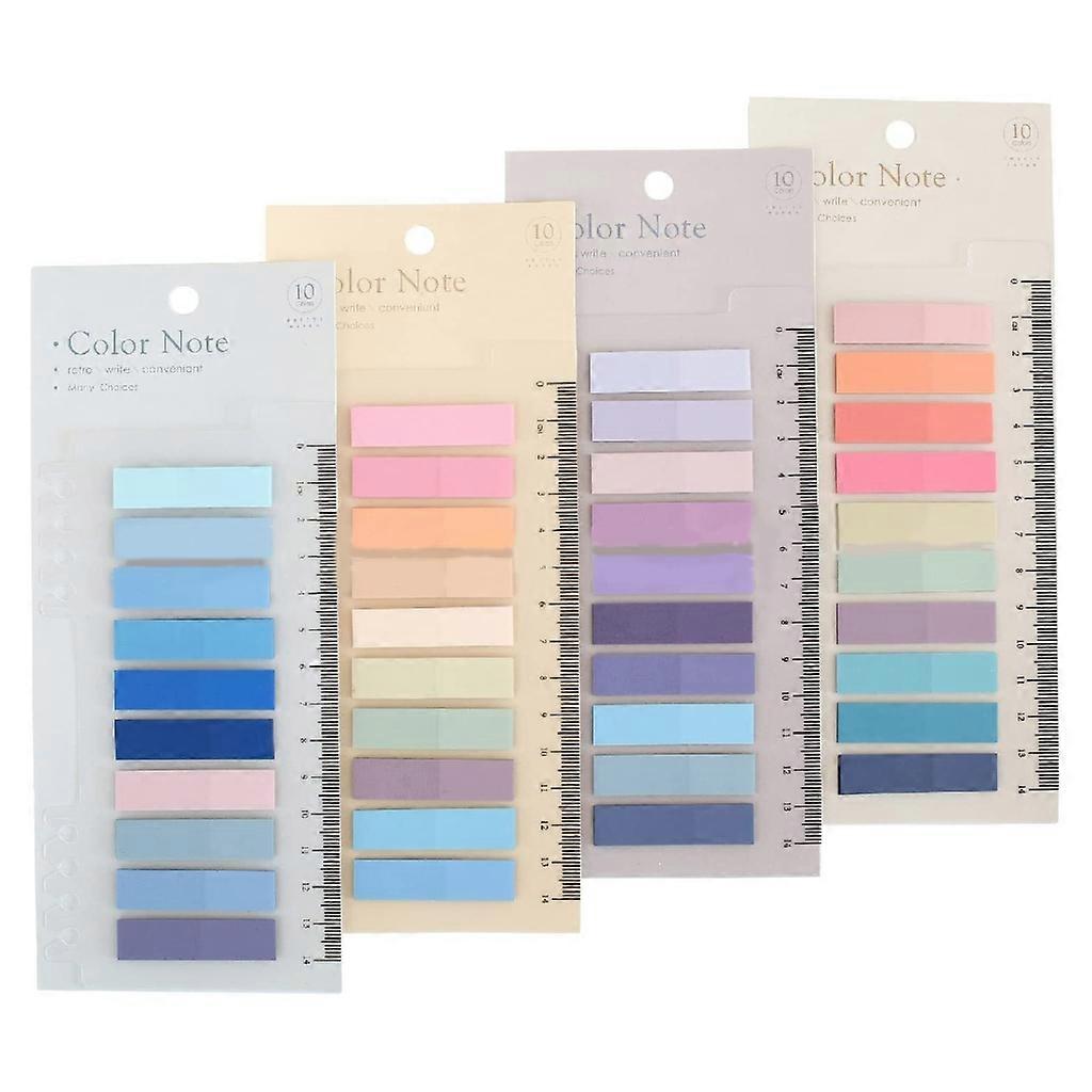 800Pcs 40 Farbe beschreibbar Morandi Sticky Tabs Repositionierbare Farbe Seite Marker