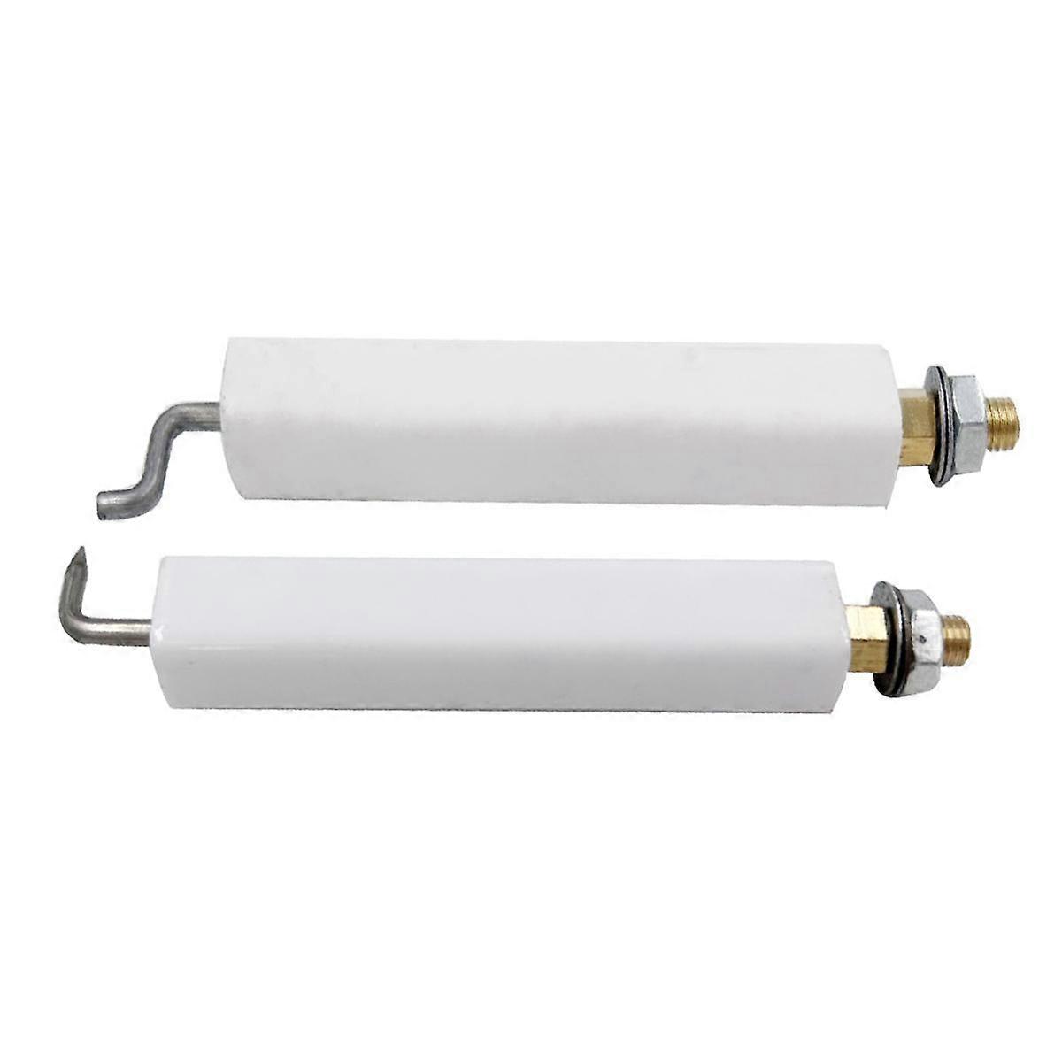 Universal Ceramic Electrode Ignition,Gas Burner Ceramic Spark Plug Ignition Electrode Replacement Kit