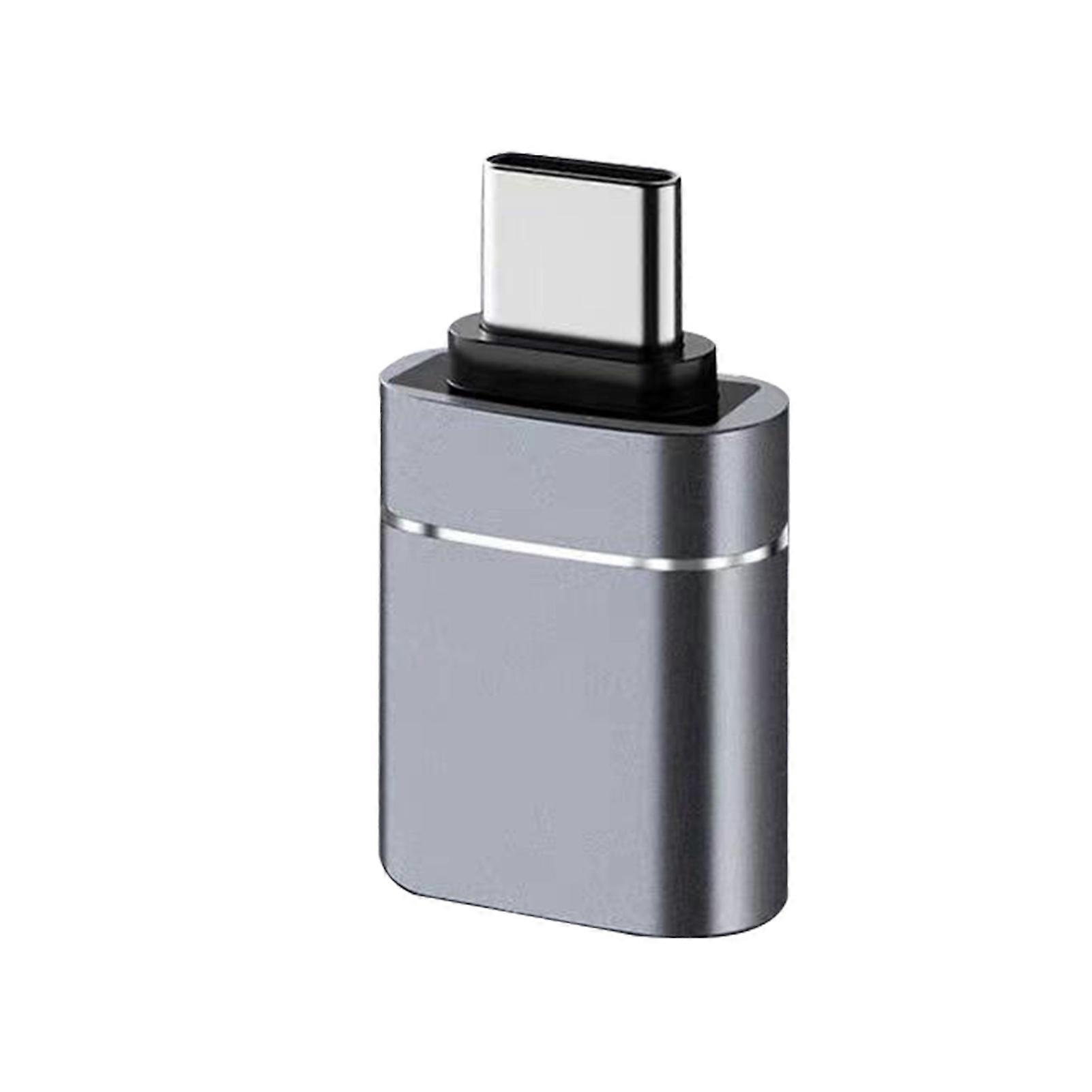 OTG Adapter Plug Play Mini Aluminum Alloy Type-C to USB 3.0 Converter for Mouse