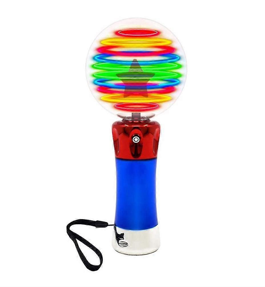 LED Flashing Toy Wand Rotating Luminous Ball Stick Fun Birthday Party Favor for Kids