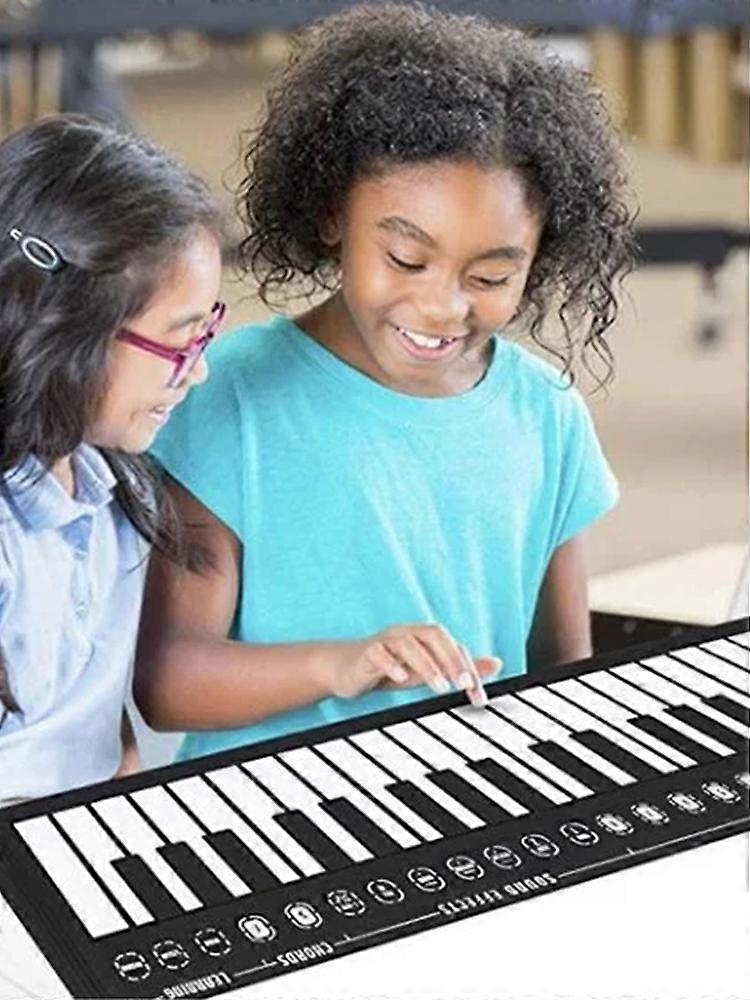 49 key Portable And Foldable Piano With 8 Drum Modes, Recording And Playback Functions, And Power Saving Mode,100% NEW
