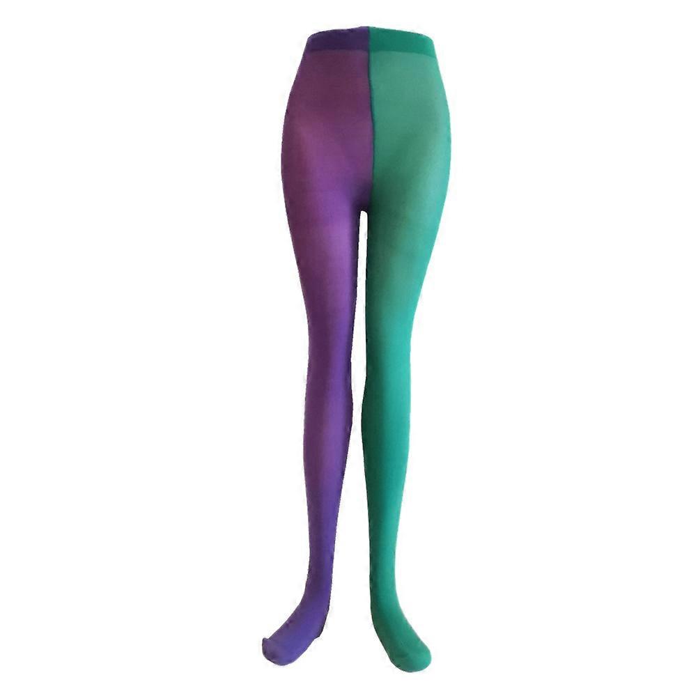 Leggings Femmes Pack Bas Sur Pieds Collants Serrés Sur Pieds Deux Tons Opaque Collants Deux Tons Bas