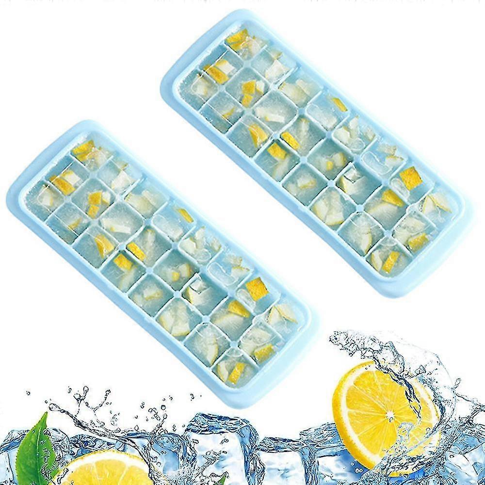 Ice Cube Trays,ice Cube Molds With Lid,ice Trays Stackable