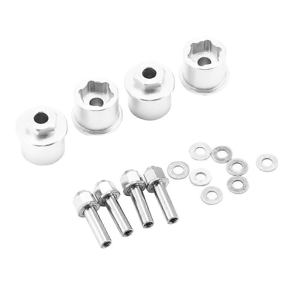 4pcs 1/10リモートコントロールカーホイール六角アダプターAXIAL SCX10 RC4WDモーター改造アップグレードパーツ用