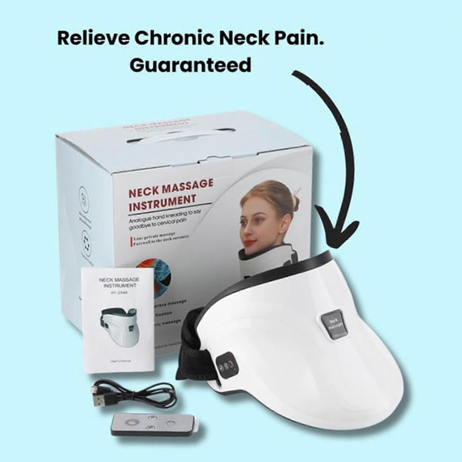 Air Pressure Neck MassagerNeck Massage Vibration Air Pressure Cervical Spine Shoulder Stretcher Pain Relief Fast