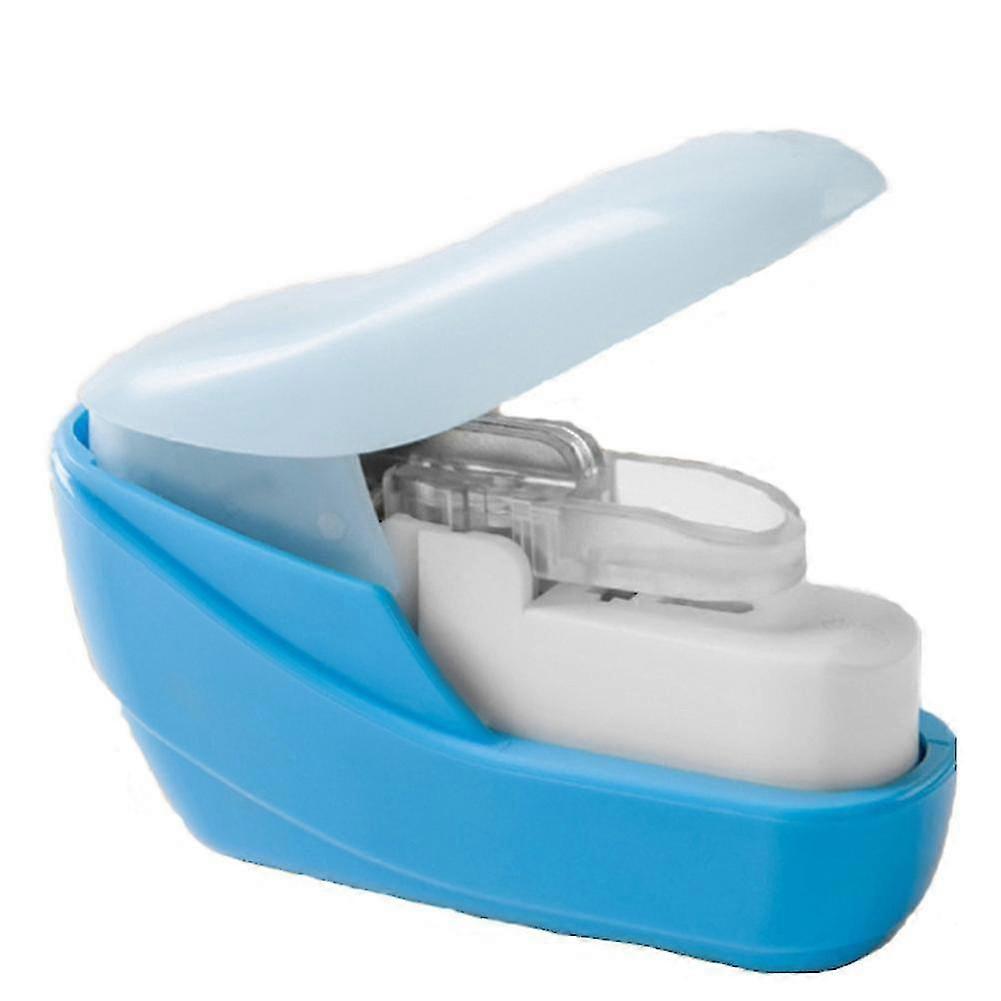Mini Stapleless Stapler Book Paper Stapling Stapler Mini Portable No Staples School Office Supplie