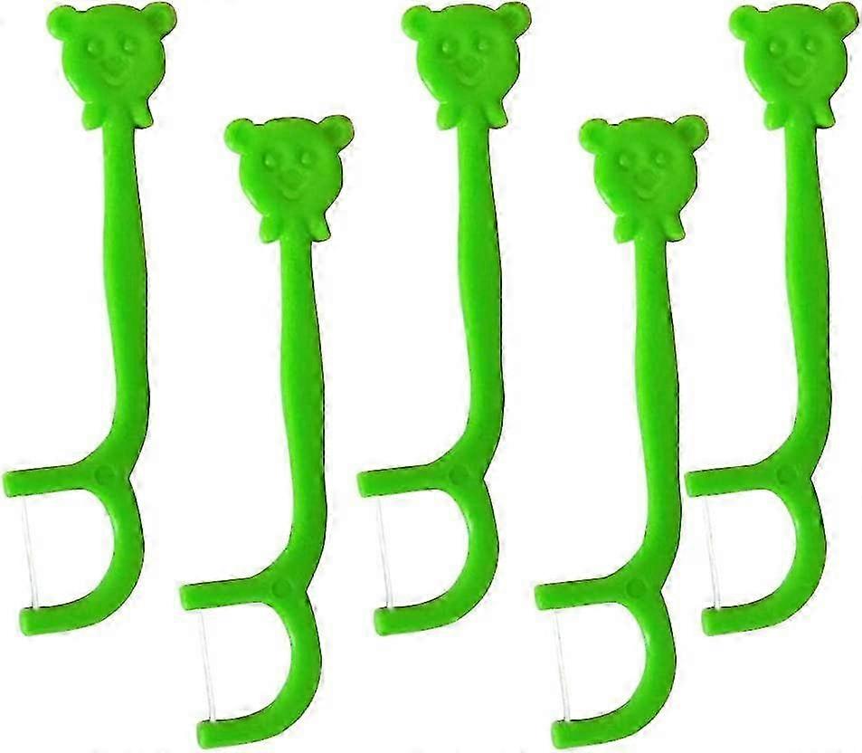 100 stycken gröna bärbara engångspinnar för barn