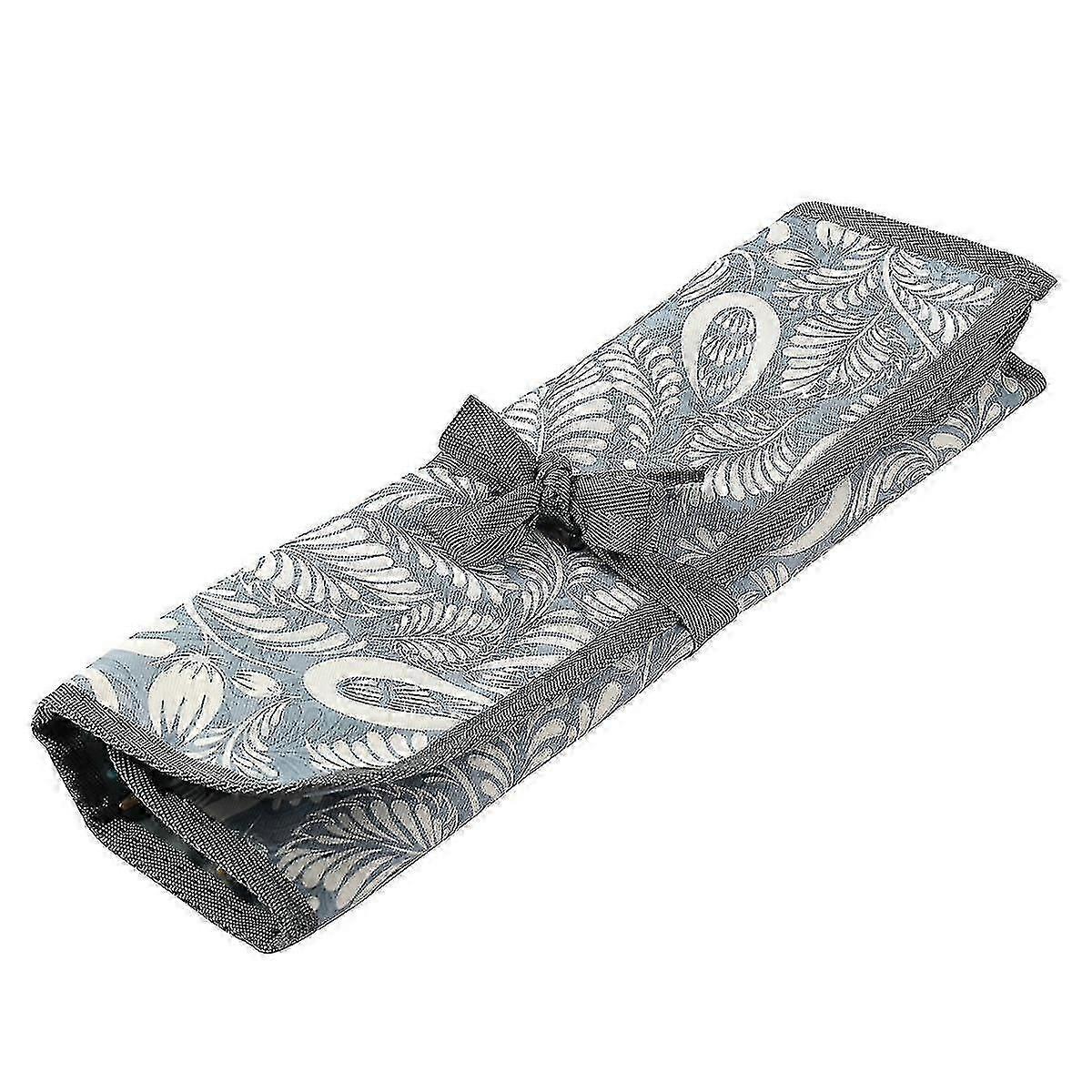 Empty Knitting Needles Pouch Storage Bag Crochet Hooks Sewing-a