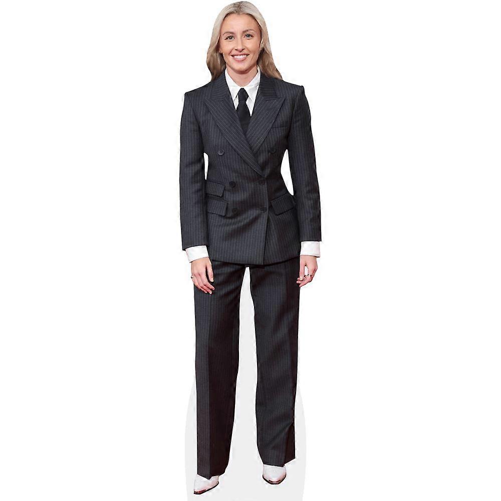 Leah Williamson (Black Suit) Cardboard Cutout (lifesize OR mini size). Standee. Stand Up.