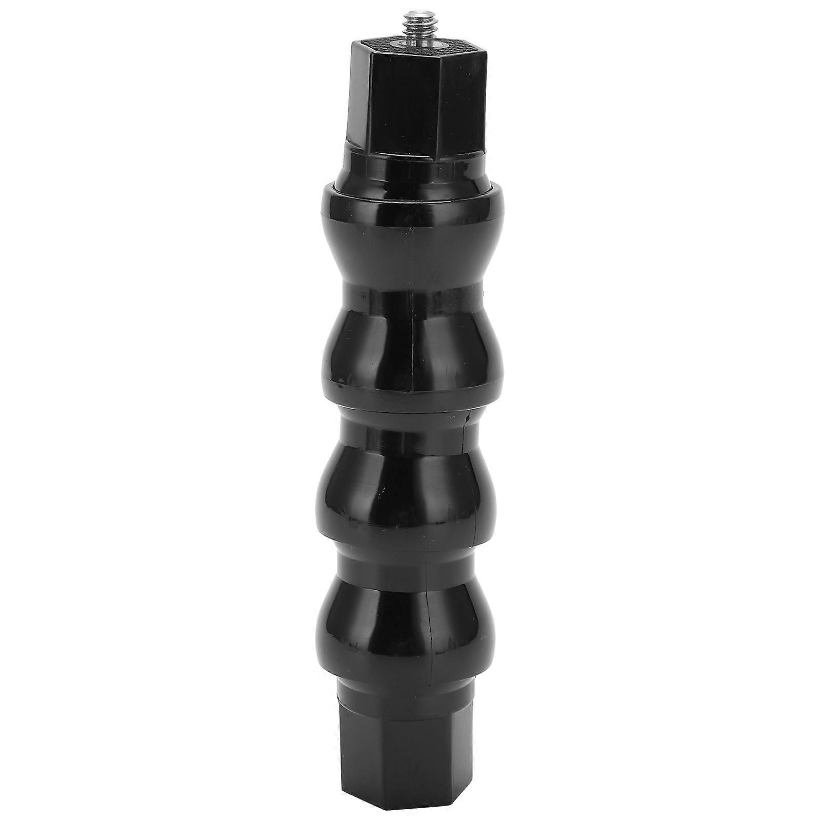 Gooseneck Jaw Mount for FLW 263 Flexible Monopod, 1/4" Screw Holes on 1/4" Screw, 4 Sections