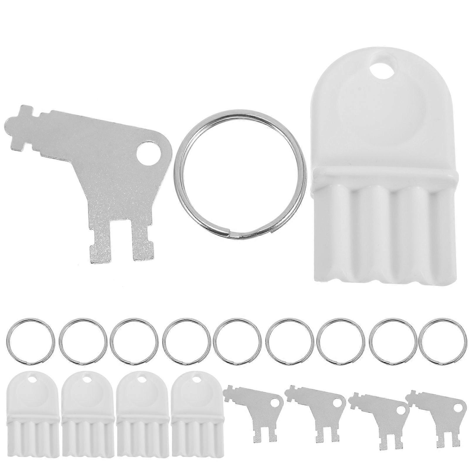 2 Sets Paper Towel Dispenser Keys Paper Towel Key Toilet Paper Dispenser Key Replacements