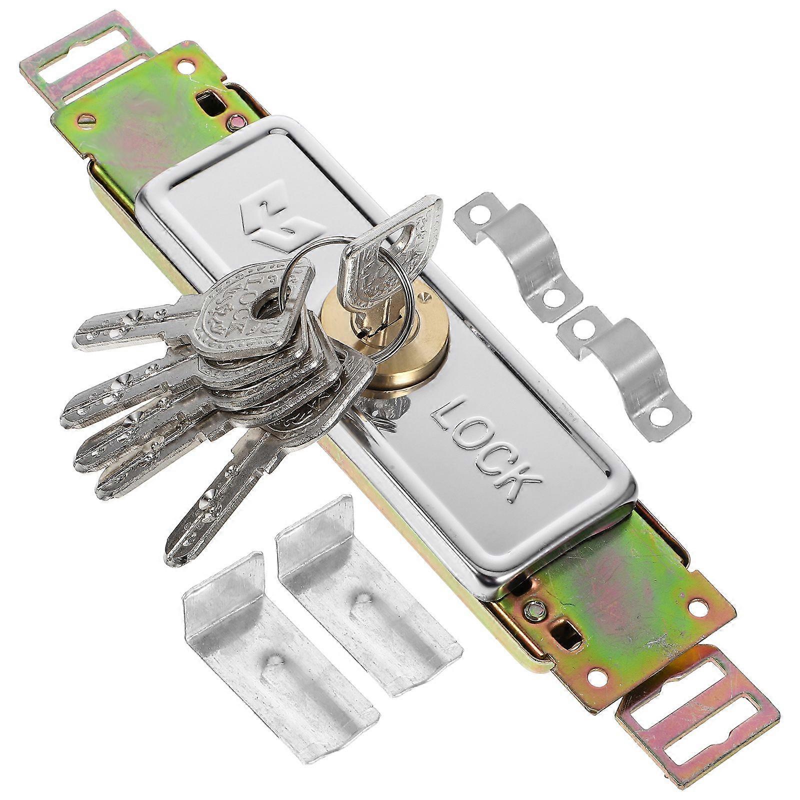 Garage Door Lock With Keys Rolling Shutter Door Lock For Warehouse Garage