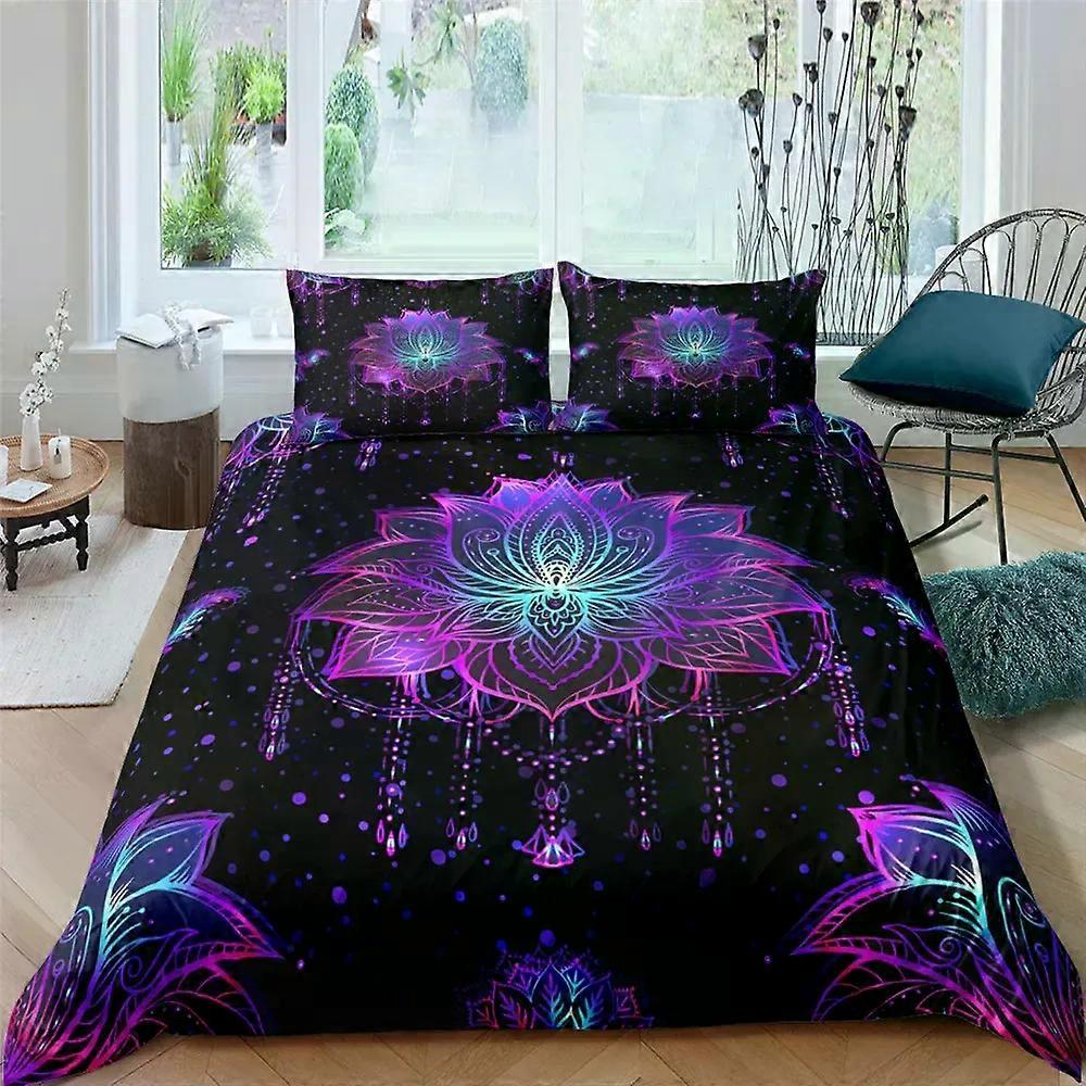 x1157 Lençóis de CamaBohemian Lotus Conjunto de Cama Mandala Capa de Edredão Quarto Capas de Edredom Twin Size Capa de Colcha Home Textile / PCS Conjunto de Cama de 3 Peças