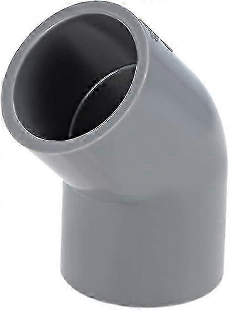 10 عبوة 25 مم رمادي 45 درجة تركيبات الأنابيب البلاستيكية