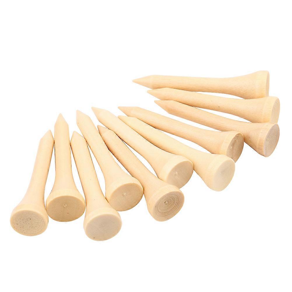 Wooden Environment friendly Golf Tees 100pcs 1 pack (4.2cm)