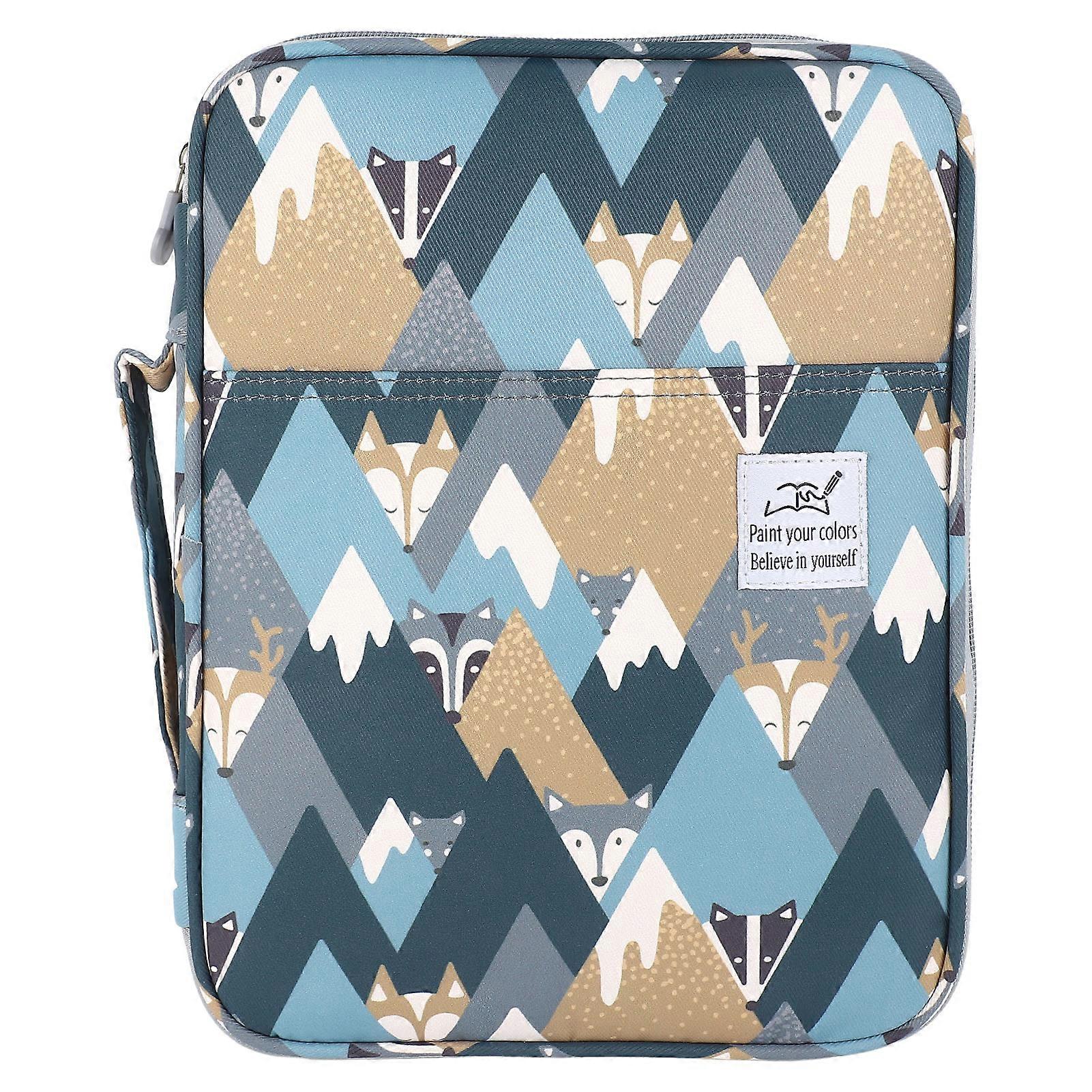 Stationery bag storage, multi-layer compartment design