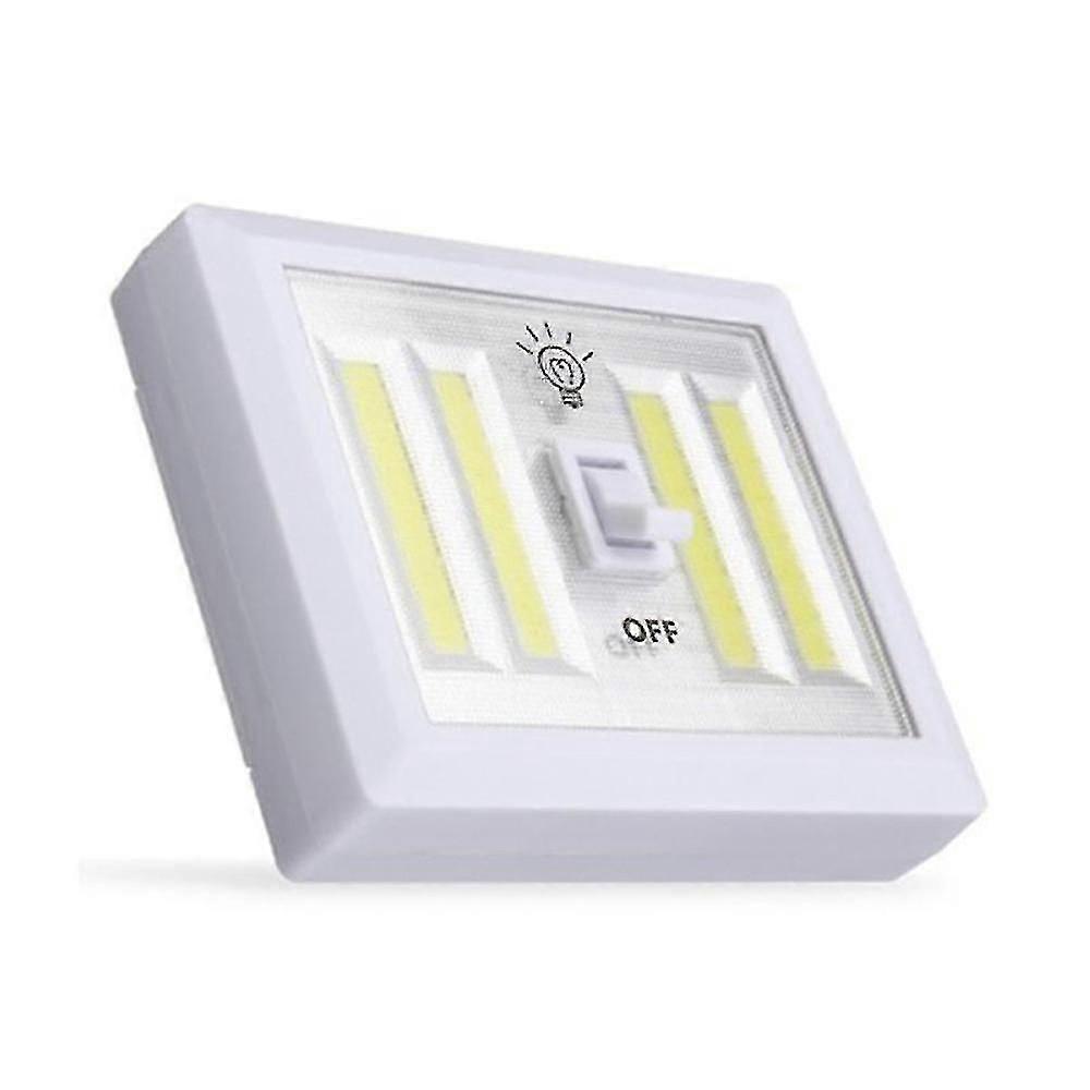 Cob Wall Lamp Switch, Battery Powered, LED Emergency Light for Camping