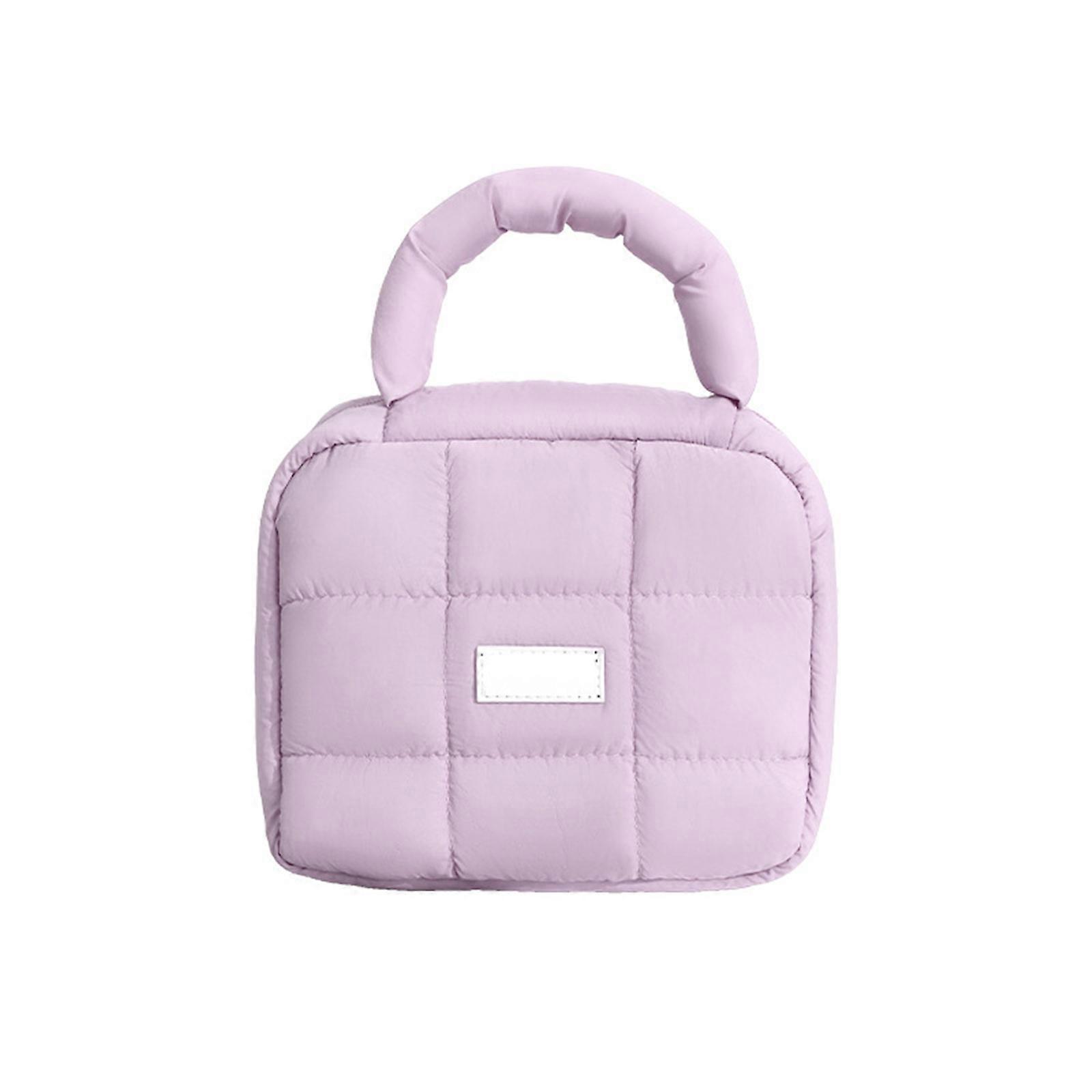 Stylish and Functional Toiletry Bag Accessory for Travel Suitable for Storing Items Oils and Perfumes Daily Use Purple