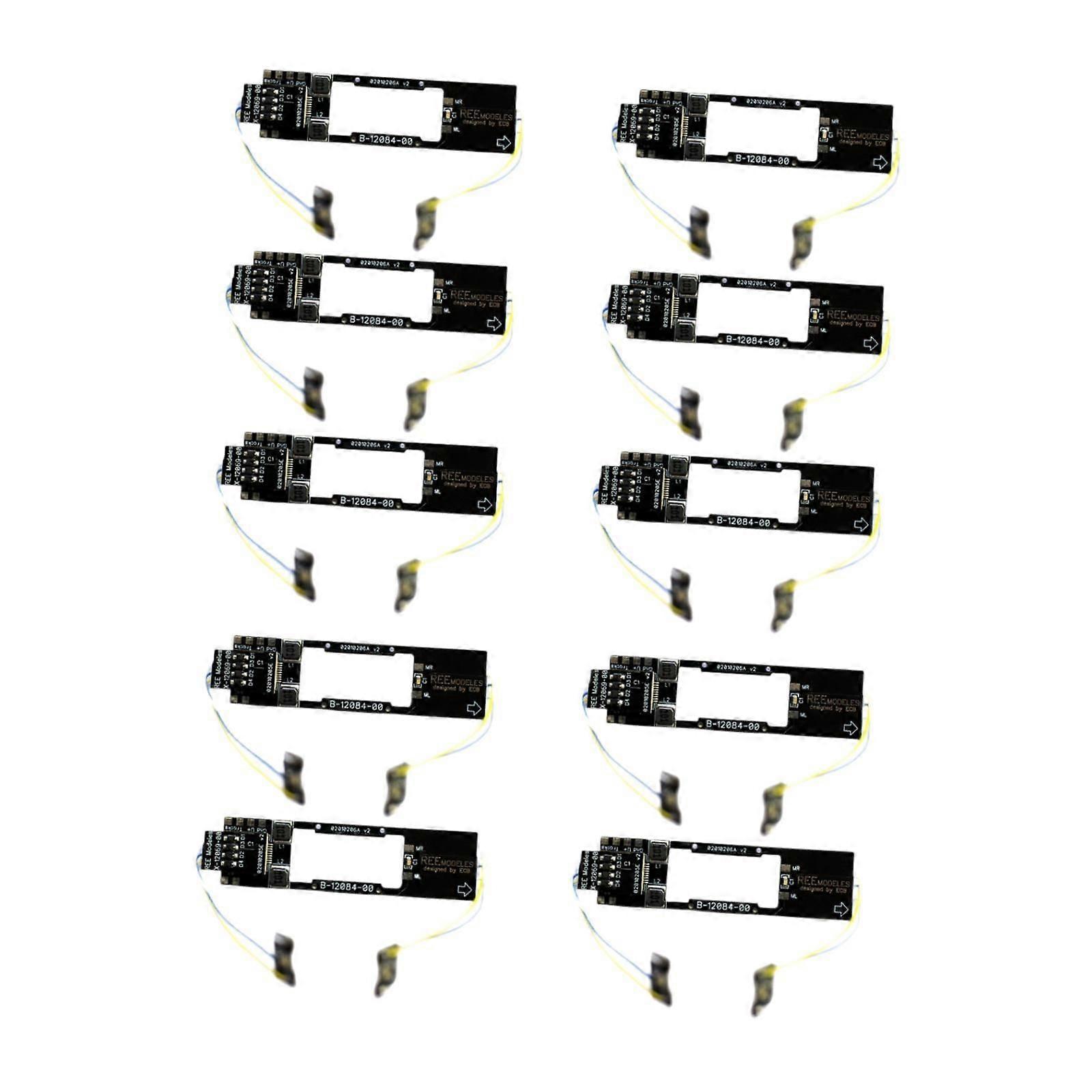 10 Pieces N Gauge Model Train IC Board for 1/160 Hobby Building Model Trains