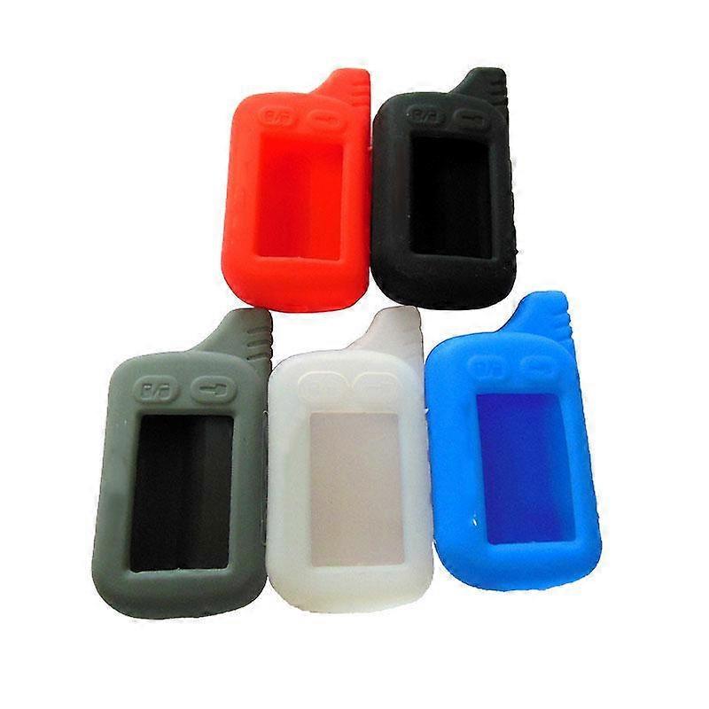 For Tomahawk TZ9010 Silicone Car Key Case For Russian TZ9030 Two Way Car LCD Alarm Cover Accessories