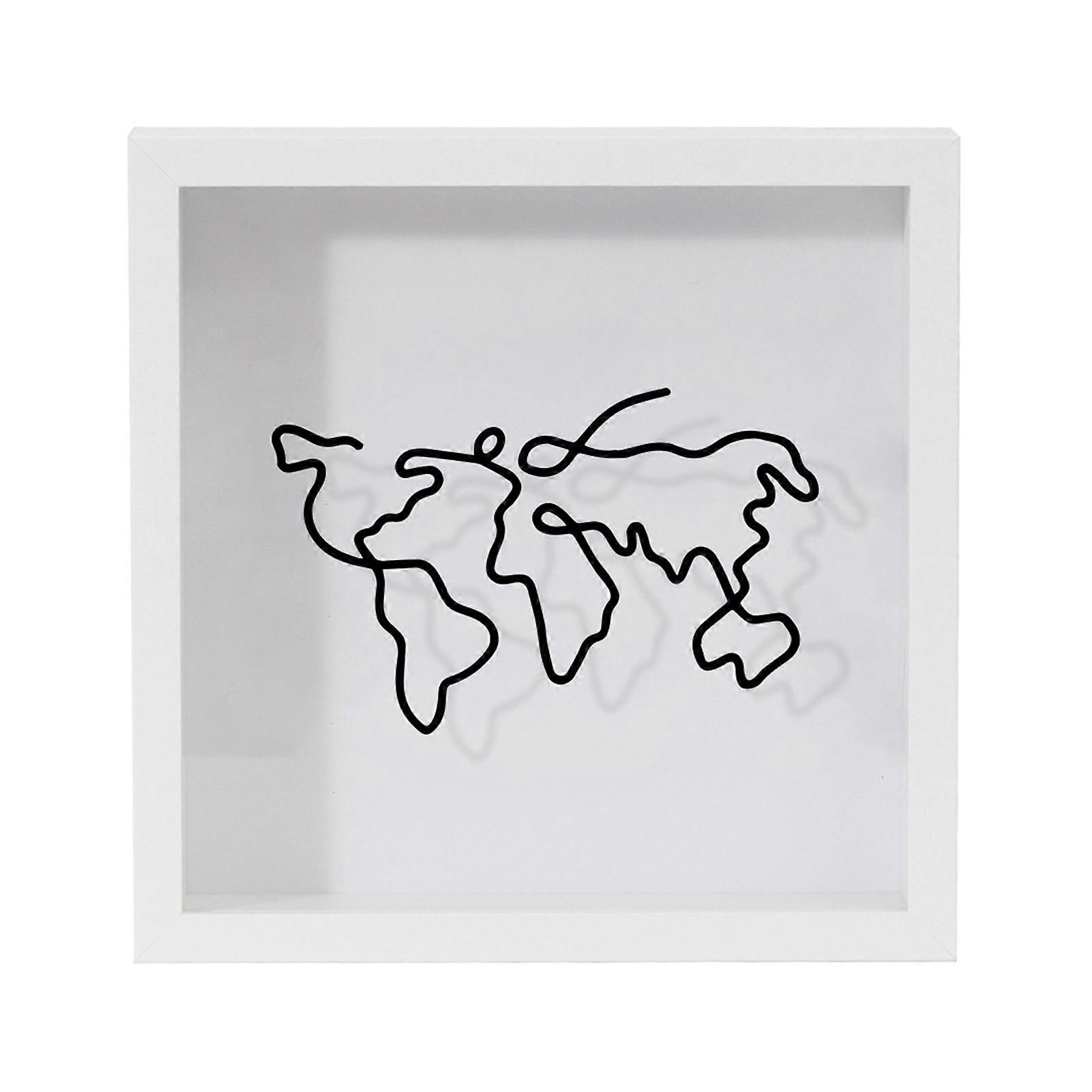 Wooden Ticket Shadow Box Large Capacity Smooth Edge Burr-Free Transparent Display Case Frame Travel Collection Box Table Decoration