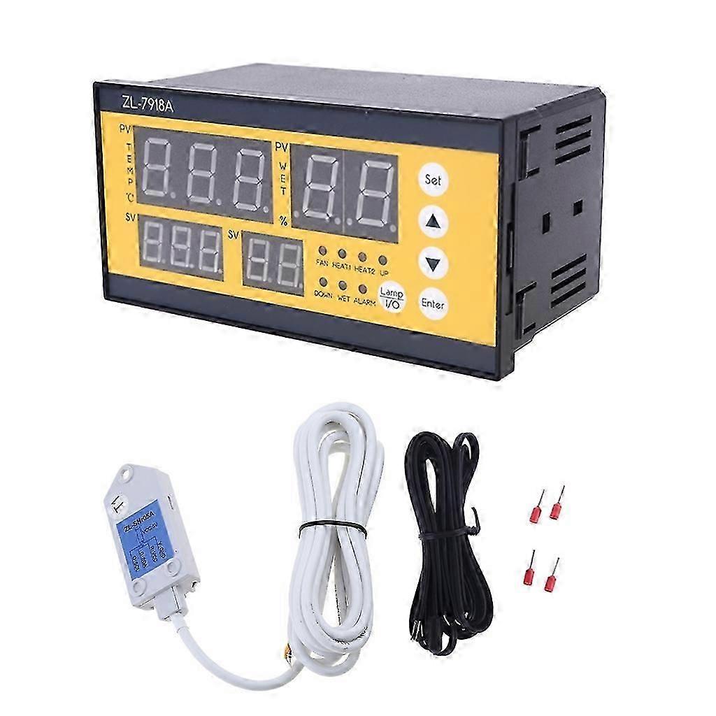 Automatic Incubator Controller 100-240V High Precision TEM Humidity Control