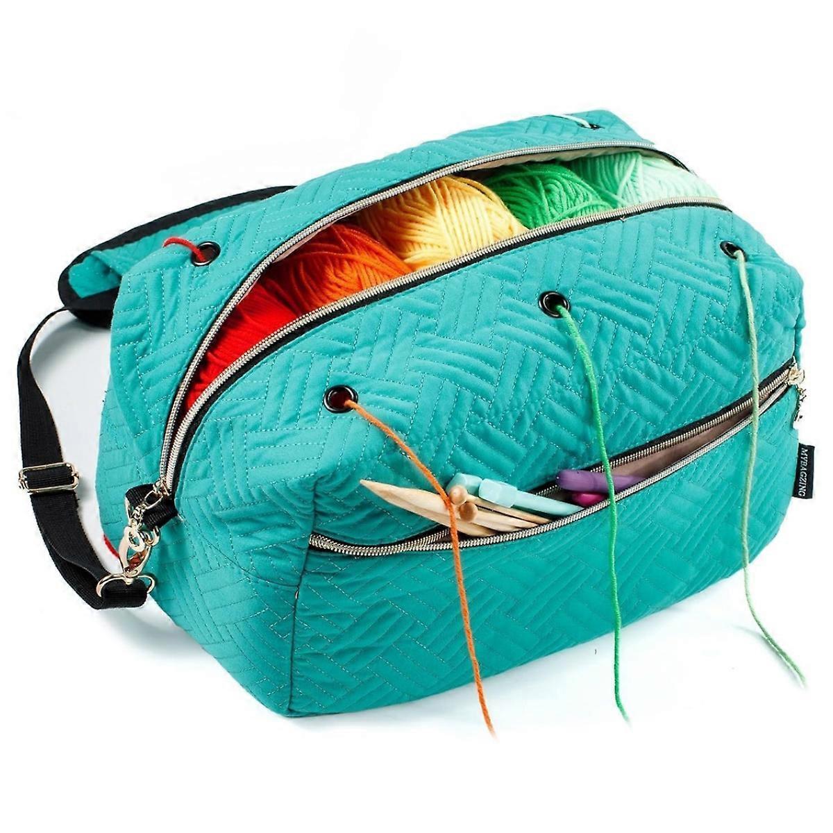 Yarn Organizer, Storage Bag, Yarn, Hooks