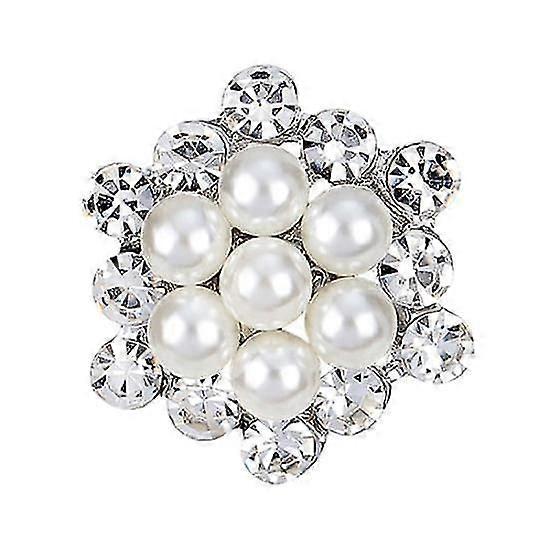 Brooch Pin Alloy Flower Brooch Pin for Wedding
