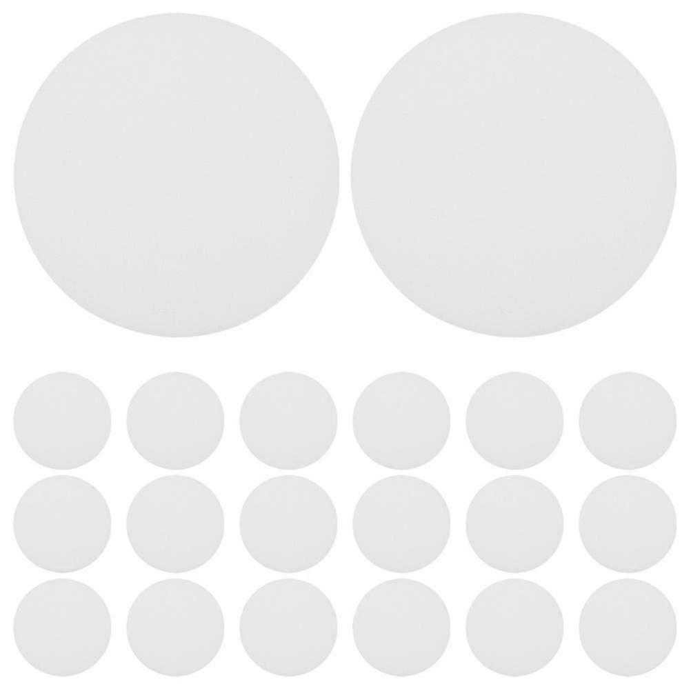 20 stk Innfelt belysning Deksel Downlight Diffusjonsplater Runde diffusjonsplater