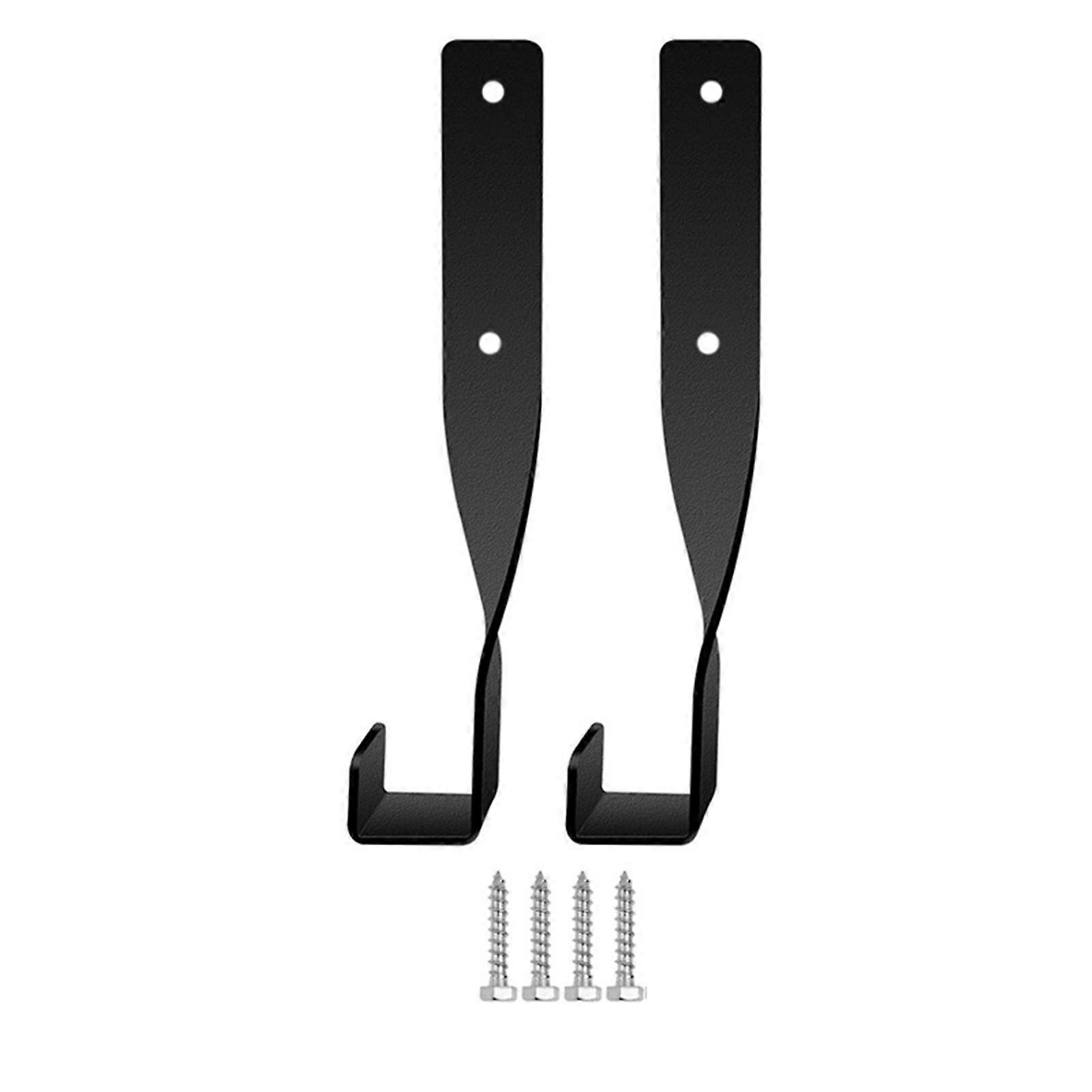 2pcs Wall-Mounted Chainsaw Holder and Backpack Blower Rack for Garage Tool Storage