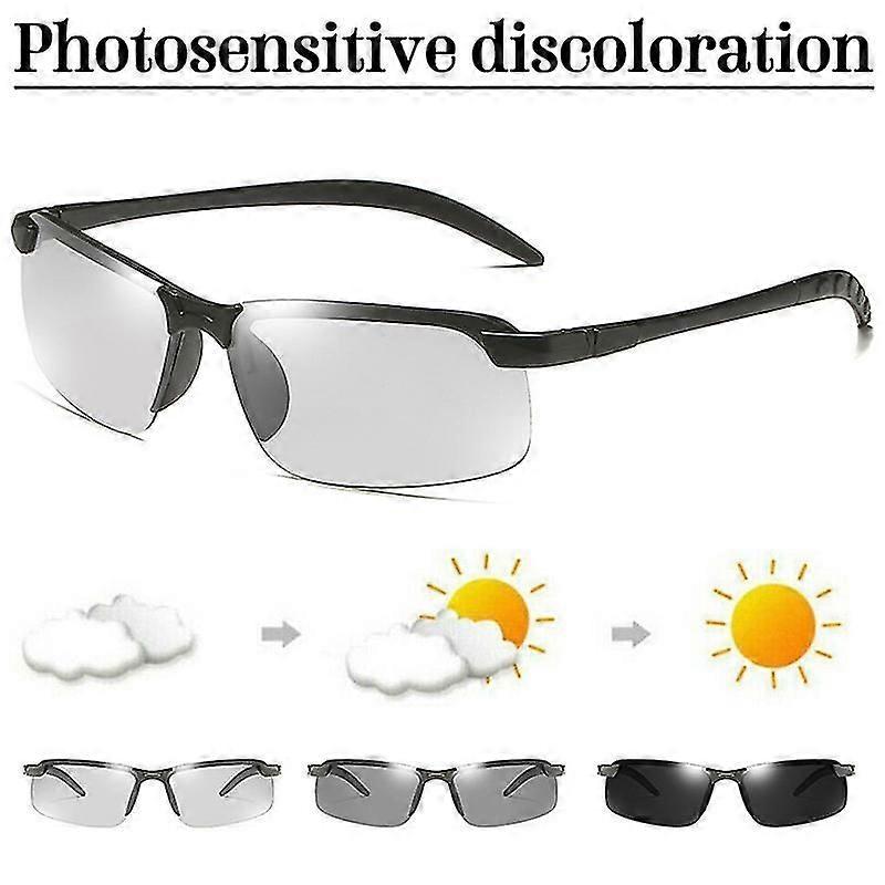 الرجال يقودون نظارات الغولف مع نظارات عدسة Uv400 Photochromic