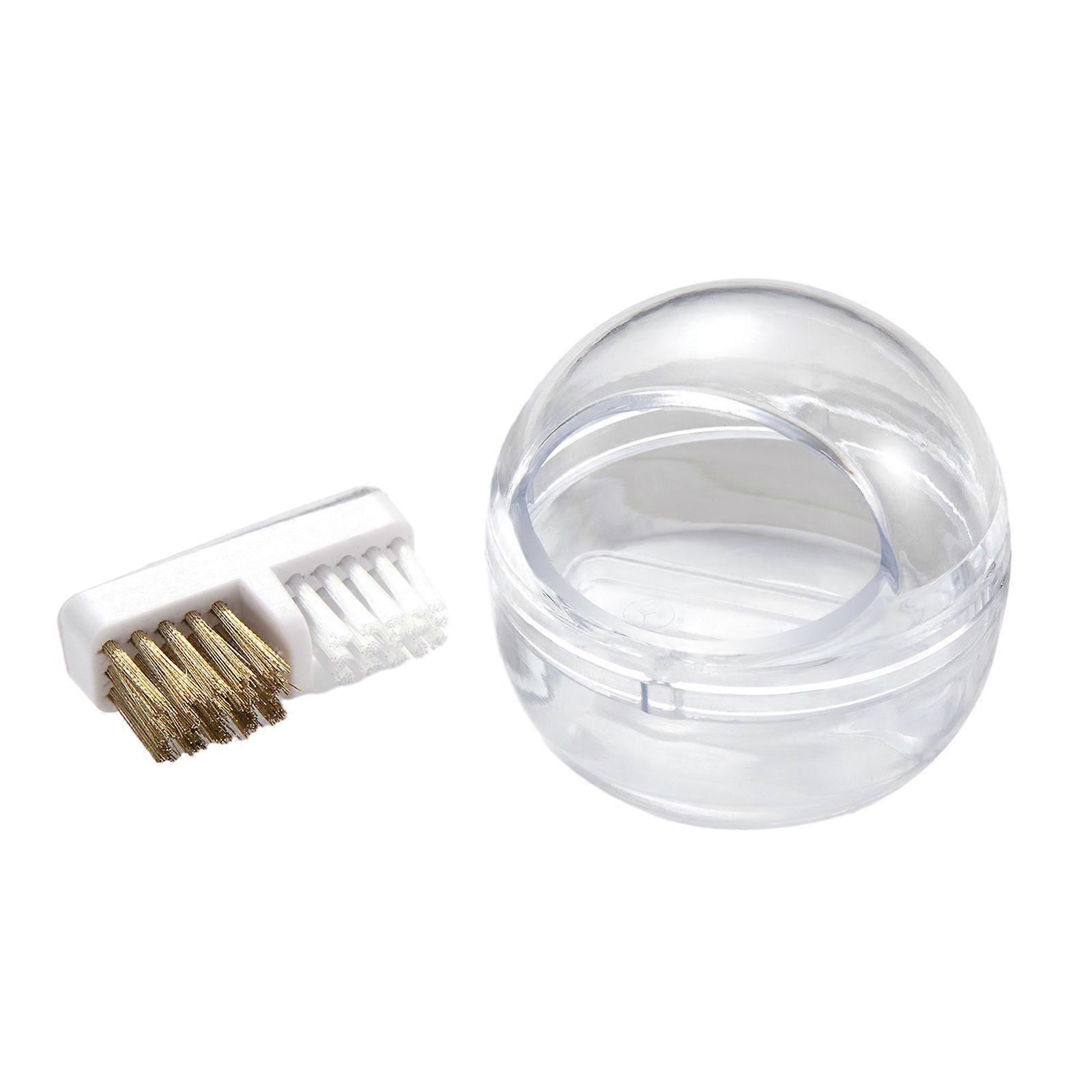 Stylish Nail Art Drill Bits Head Cleaning Set Maintain Clean and Care Tools for Home and Salon Use Clear